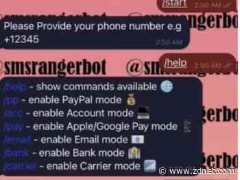 Telegram bots are trying to steal your one-time passwords