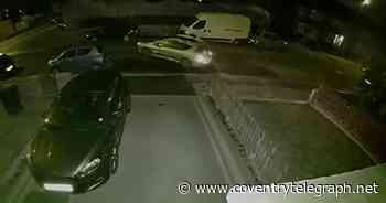 CCTV captures thief stealing Coventry man's car - three hours after he 'fell asleep' in it - Coventry Live