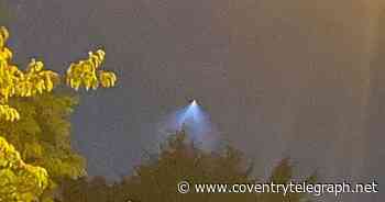 Strange triangular light seen moving across the night sky above Coventry - Coventry Live