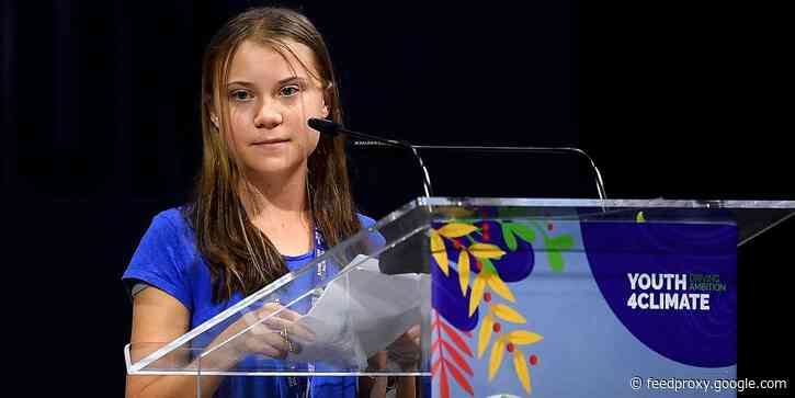 Greta Thunberg mocked world leaders for what she called empty promises on fixing the climate crisis: 'Blah, blah, blah'