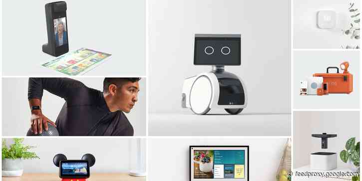 Amazon gets futuristic with its new smart home devices, including a flying camera and household robot