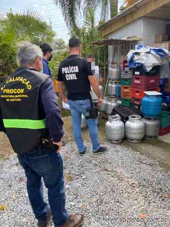 Revenda de gás de cozinha é interditada em Imbituba - Engeplus