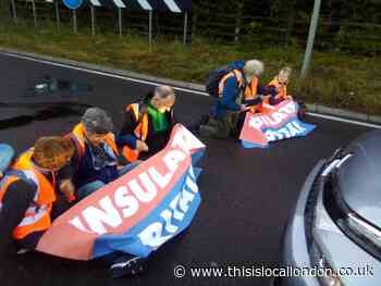 Insulate Britain block Swanley M25 junction twice in a day