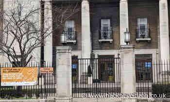 Emergency works needed on function room ceiling inside historic Stoke Newington Town Hall