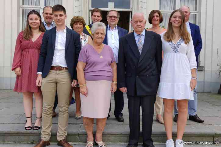 Roger en Agnes kennen al 60 jaar huwelijksgeluk