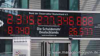 Deutschland: Staatsverschuldung auf Rekordhoch, Corona-Ausgaben belasten