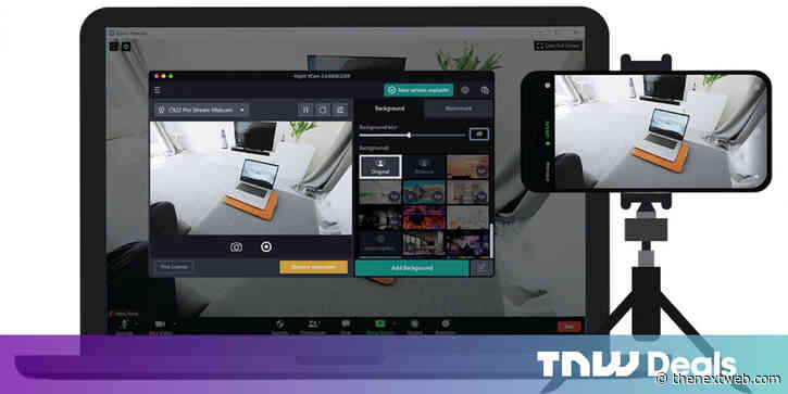 With XSplit VCam Premium, instantly improve the background in any videos and make it look seamless