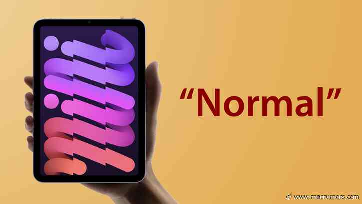 Apple Says 'Jelly Scrolling' on iPad Mini 6 is Normal Behavior for LCD Screens