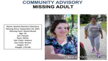 Police Searching for Missing Miami Beach Woman Suffering From Mental Disorders