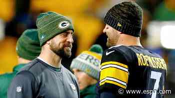 Rodgers: 'Strange' he hasn't faced Big Ben more