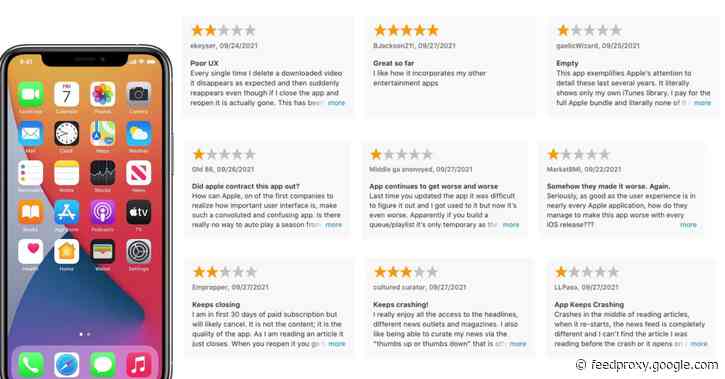Apple now lets you share how much you love or hate built-in apps via App Store reviews