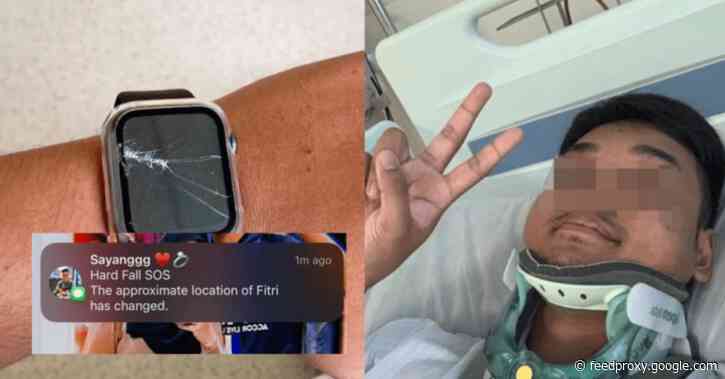 Apple Watch responsible for calling ambulance and contacting girlfriend of motorcyclist hit by van