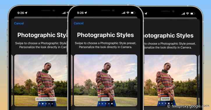 How to personalize your iPhone 13 pictures with the new Photographic Styles feature