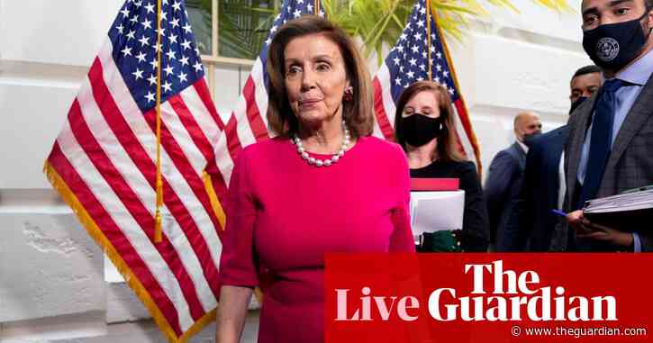 Democrats struggle to advance Biden’s agenda amid tense negotiations – live