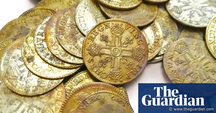 Rare gold coins dug out of walls of French mansion sold for $1.2m