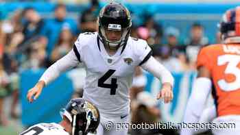 Josh Lambo, Roy Robertson-Harris out for Jaguars Thursday