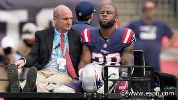 Sources: Pats' White expected out for season