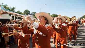 UT Austin pausing band practice, performances this week due to COVID-19 protocols - KVUE.com
