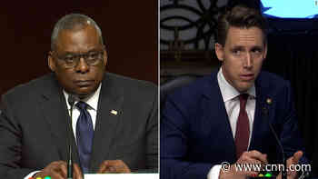 'Don't tell me that we're not leaving Americans behind': Sen. Hawley to Sec. Austin - CNN