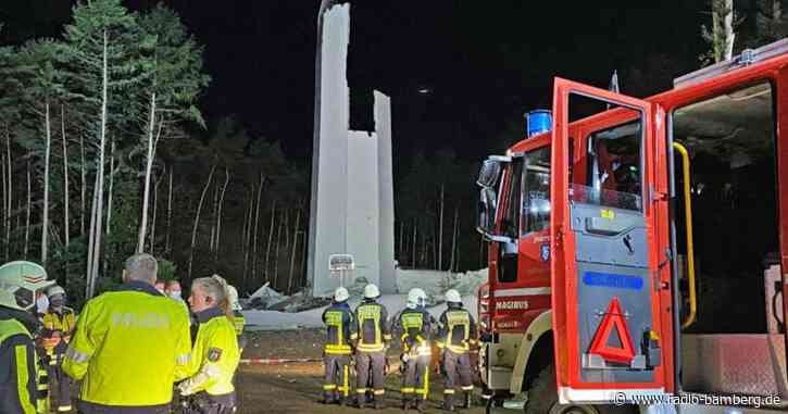 Windrad in Haltern am See eingestürzt