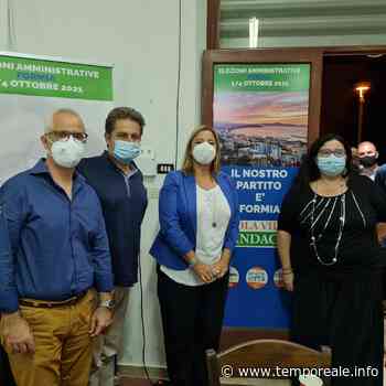 Formia / Elezioni2021, la candidata Sindaco Villa incontra l'assessore regionale Roberta Lombardi - Temporeale Quotidiano