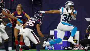 Panthers to start RB Hubbard, stick with plan