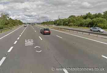 Section of M65 closed as vehicle overturns - The Bolton News