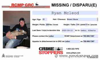UPDATE: Missing Leduc man found deceased after a year of searching – Ponoka News - Ponoka News