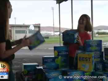 Postponed marathon donates funds raised to a local school district - NBC Right Now