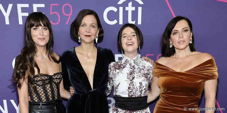 Dakota Johnson Meets Up With Paul Mescal & Maggie Gyllenhaal at 'The Lost Daughter' Premiere in NYC