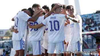 4-1: Bruno at double in first win of Youth League campaign - Real Madrid