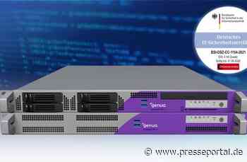 Weltweit einmalig: Firewall mit BSI-zertifiziertem Patch-Management - Presseportal.de