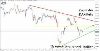DAX-Morgenanalyse: September dürfte im DAX rot enden