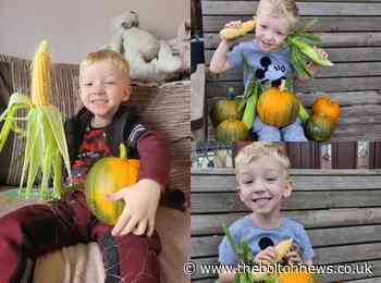 Lockdown proves fruitful for 3-year-old who grows his own fruit and veg