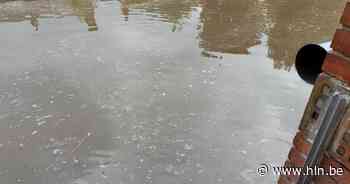Wolkbreuk zet straten blank in Melle - Het Laatste Nieuws