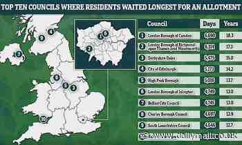 Gardener waits 18 years for allotment, with lockdown lengthening waiting times still more - Daily Mail