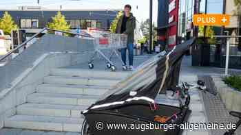 Für Radler hat die neue Hochzoller Mitte ihre Tücken - ADFC spricht von "Murks" - Augsburger Allgemeine