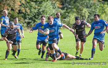 Befreiungsschlag gegen Augsburg, erster Saisonsieg der Sport-Union-Rugger - Heilbronner Stimme