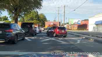 Update: All lanes back open after disabled train holds up traffic near Wards Corner in Norfolk