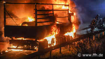 A66 bei Fulda: Schwerer LKW-Unfall - HIT RADIO FFH