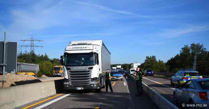 A6 bei Mannheim:  Lkw-Panne sorgte für Stau (Update)