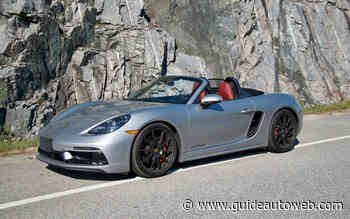 Porsche 718 Boxster GTS 4.0: magnifique surdouée