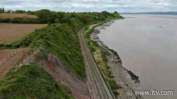 £25m to rescue Newport-Gloucester railway line ravaged by climate change - ITV News