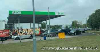 Fuel shortage panic hits Gloucester petrol stations as queues and empty pumps pictured - Gloucestershire Live
