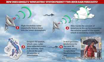Google develops AI that can accurately predict if it will rain in the next 90 minutes