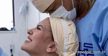 Lorena Improta mostra bastidores do parto humanizado de Liz: 'Me sinto uma guerreira' - Purepeople.com.br