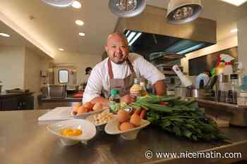 À La Vague de Saint-Paul-de-Vence, le chef akhara Chay joue avec les œufs