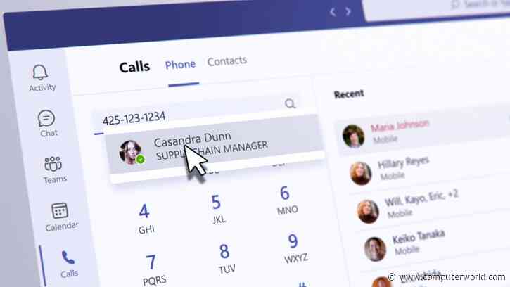 Microsoft Teams gets Phone features, Operator Connect service