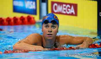 Rhode Island’s Elizabeth Beisel becomes first woman to swim from mainland to Block Island - Boston.com