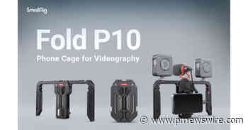 Introducing the SmallRig phone cage Fold P10 designed for video content creators and extends the possibilities in mobile filmmaking, enabling you to shoot like a Pro